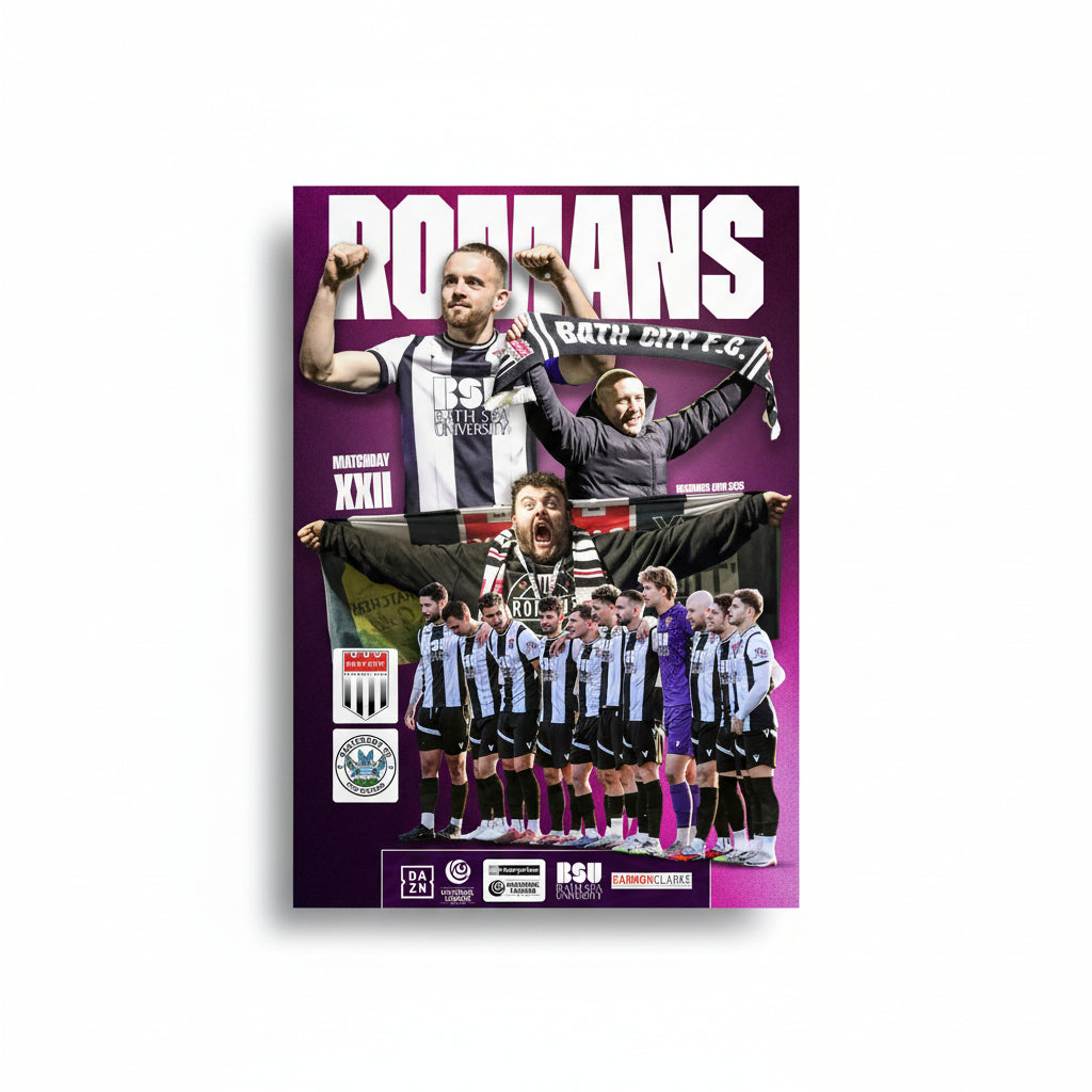 Matchday Programme v Salisbury - Saturday 20 December 2025